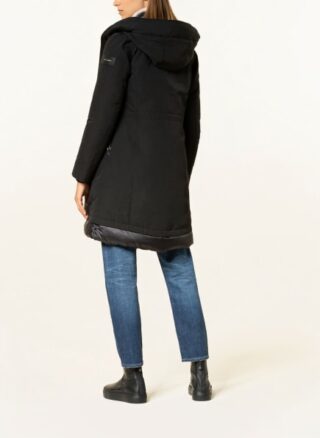 WOOLRICH Weoka Daunenmantel Damen, Schwarz