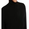 Wolford Merino Fine Rib Rollkragenpullover Damen, Schwarz