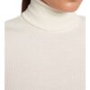 Wolford Merino Fine Rib Rollkragenpullover Damen, Weiß