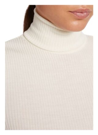Wolford Merino Fine Rib Rollkragenpullover Damen, Weiß