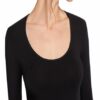 Wolford Tokio String Body Longsleeve Damen, Schwarz