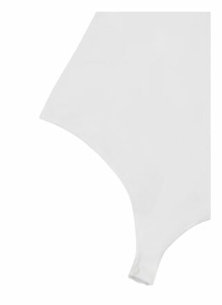 Wolford Tokio String Body Longsleeve Damen, Weiß