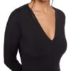 Wolford Vermont Longsleeve Damen, Schwarz