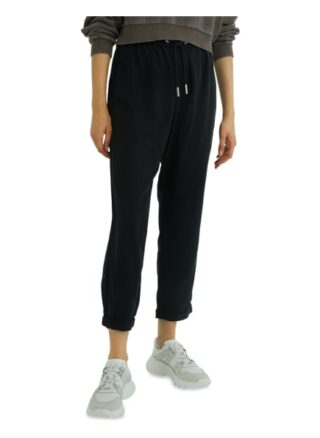 YOUNG POETS SOCIETY Alea Cropped 214 Regular Fit Chino Damen, Schwarz