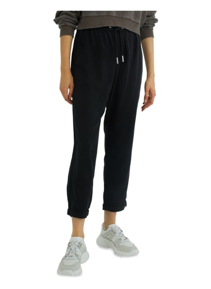 YOUNG POETS SOCIETY Alea Cropped 214 Regular Fit Chino Damen, Schwarz YOUNG POETS SOCIETY Alea Cropped 214 Regular Fit Chino Damen, Schwarz