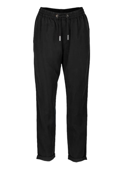 YOUNG POETS SOCIETY Alea Cropped 214 Regular Fit Chino Damen, Schwarz YOUNG POETS SOCIETY Alea Cropped 214 Regular Fit Chino Damen, Schwarz