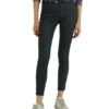 YOUNG POETS SOCIETY Ania High Waist 86214 Coated Slim Fit Skinny Jeans Damen, Schwarz