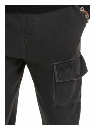 YOUNG POETS SOCIETY Aris Sweat 214 Cargohose Herren, Schwarz