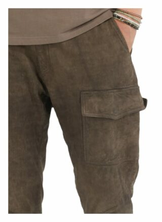 YOUNG POETS SOCIETY Aris Tahari 214 Lederhosen Herren, Braun