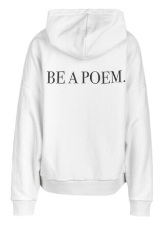 YOUNG POETS SOCIETY Be A Poem Mia 214 Loose Fit Hoodie Damen, Weiß