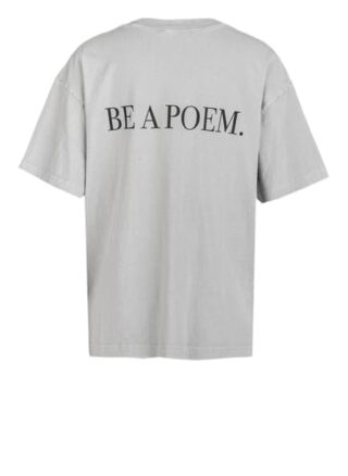 YOUNG POETS SOCIETY Be A Poem Pria 214 Loose Fit T-Shirts Damen, Grau