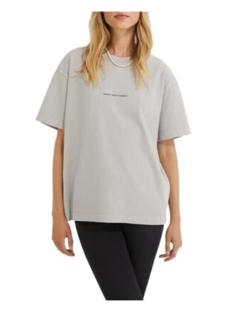 YOUNG POETS SOCIETY Be A Poem Pria 214 Loose Fit T-Shirts Damen, Grau