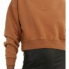 YOUNG POETS SOCIETY Bente Sweat Cropped 214 Cropped Fit Sweatshirt Damen, Braun