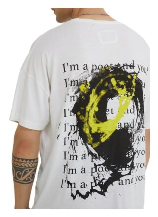 YOUNG POETS SOCIETY Bon Voyage Arne 214 T-Shirt Herren, Weiß
