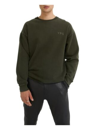 YOUNG POETS SOCIETY Ciel Logo Sweatshirt Herren, Grün