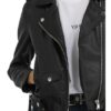 YOUNG POETS SOCIETY Emma Soft 214 Regular Fit Lederjacke Damen, Schwarz