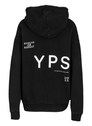 YOUNG POETS SOCIETY Evolve Jola 214 Loose Fit Hoodie Damen, Schwarz