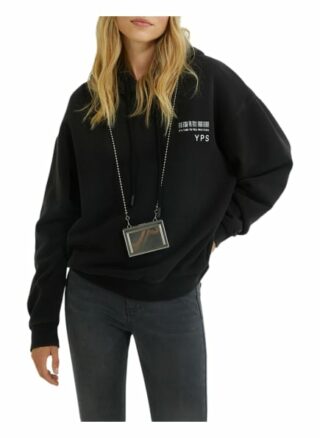 YOUNG POETS SOCIETY Evolve Jola 214 Loose Fit Hoodie Damen, Schwarz