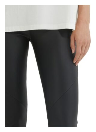 YOUNG POETS SOCIETY Hailey Stretch Leather 214 Skinny Fit Lederhose Damen, Schwarz