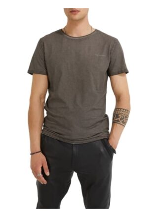 YOUNG POETS SOCIETY Hein Vintage T-Shirt Herren, Braun