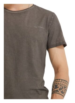 YOUNG POETS SOCIETY Hein Vintage T-Shirt Herren, Braun