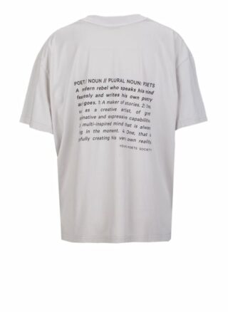 YOUNG POETS SOCIETY I'm A Poet Pria 214 Regular Fit T-Shirts Damen, Grau