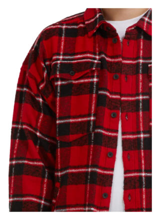 YOUNG POETS SOCIETY Jonte Cargo 214 Casual-Hemd Herren, Rot