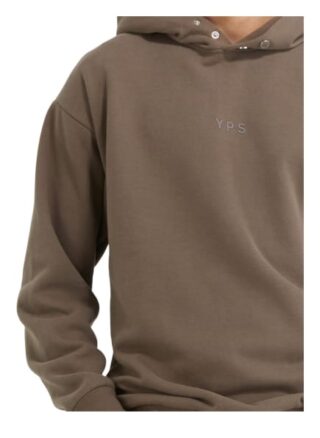 YOUNG POETS SOCIETY Joris Snap 214 Hoodie Herren, Braun