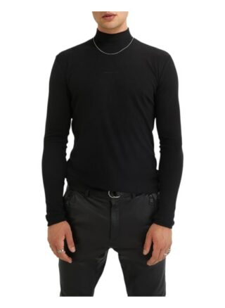 YOUNG POETS SOCIETY Keny Rip 214 Pullover Herren, Schwarz