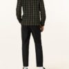 YOUNG POETS SOCIETY Mic Casual-Hemd Herren, Schwarz