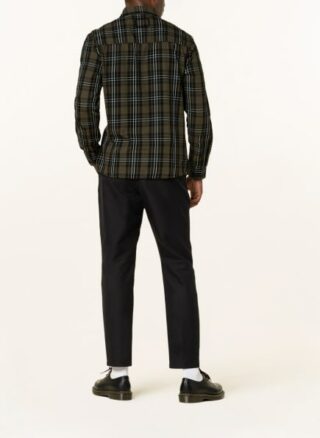 YOUNG POETS SOCIETY Mic Casual-Hemd Herren, Schwarz