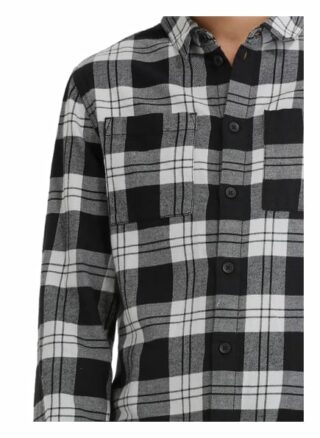 YOUNG POETS SOCIETY Mic Flannel 214 Flanellhemd Herren, Grau