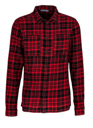 YOUNG POETS SOCIETY Mic Flannel 214 Flanellhemd Herren, Rot