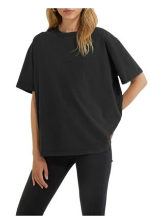 YOUNG POETS SOCIETY Pria Cotton 214 Boxy Fit T-Shirts Damen, Schwarz