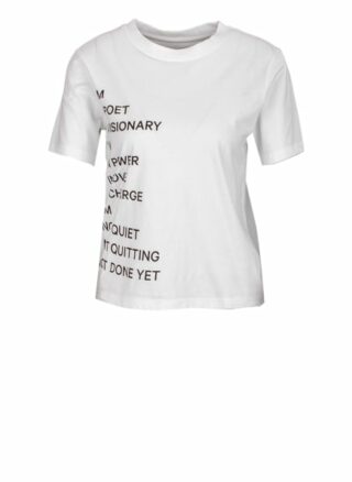 YOUNG POETS SOCIETY Principles Tannie 214 Regular Fit T-Shirt Damen, Weiß