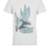 YOUNG POETS SOCIETY Sculptured Birds Daylen 214 T-Shirt Herren, Grau