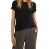 YOUNG POETS SOCIETY Tannie Shiny 214 Loose Fit T-Shirts Damen, Schwarz