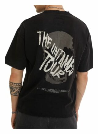 YOUNG POETS SOCIETY The Untamed Tour Yoricko T-Shirt Herren, Schwarz