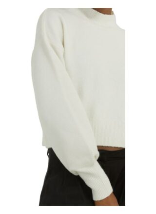 YOUNG POETS SOCIETY Yuna Knit Cropped 214 Regular Fit Pullover Damen, Weiß