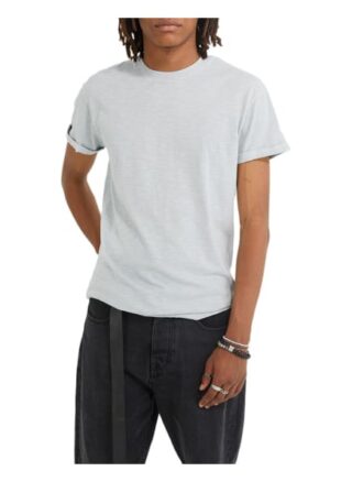 YOUNG POETS SOCIETY Zander Slub T-Shirt Herren, Grau