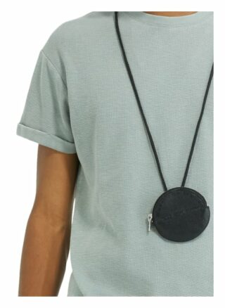 YOUNG POETS SOCIETY Zander Vintage Waffle T-Shirt Herren, Blau