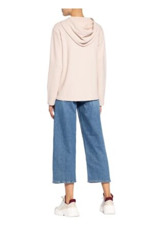 ZAÍDA Strick-Hoodie Damen, Beige