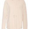 ZAÍDA Strick-Hoodie Damen, Beige