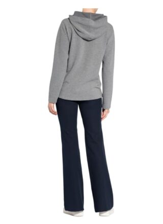 ZAÍDA Strick-Hoodie Damen, Grau
