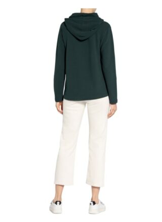 ZAÍDA Strick-Hoodie Damen, Grün