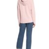 ZAÍDA Strick-Hoodie Damen, Pink