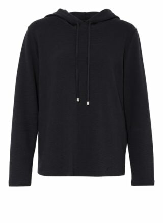 ZAÍDA Strick-Hoodie Damen, Schwarz