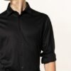 ZZegna Jerseyhemd Herren, Schwarz