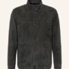 ZZegna Lederjacke Herren, Braun