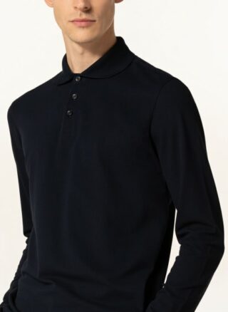ZZegna Pique-Poloshirt Herren, Blau